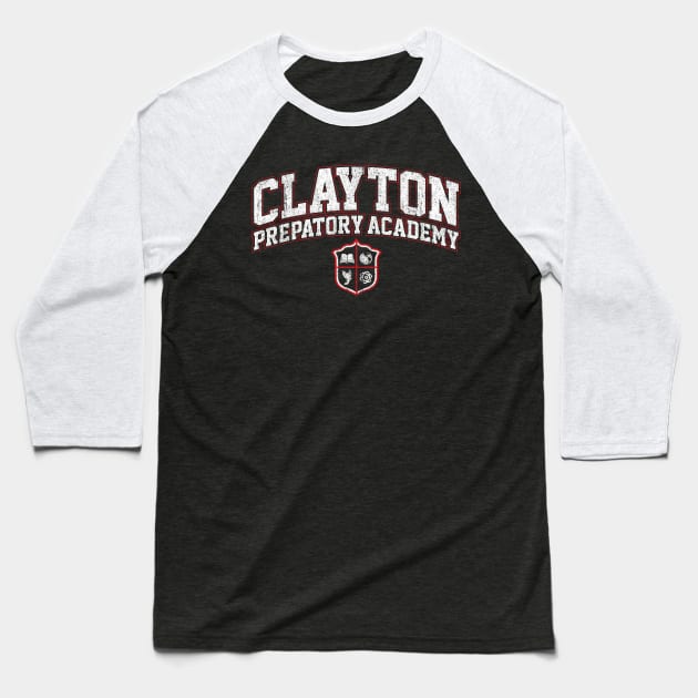 Clayton Prep Baseball T-Shirt by huckblade